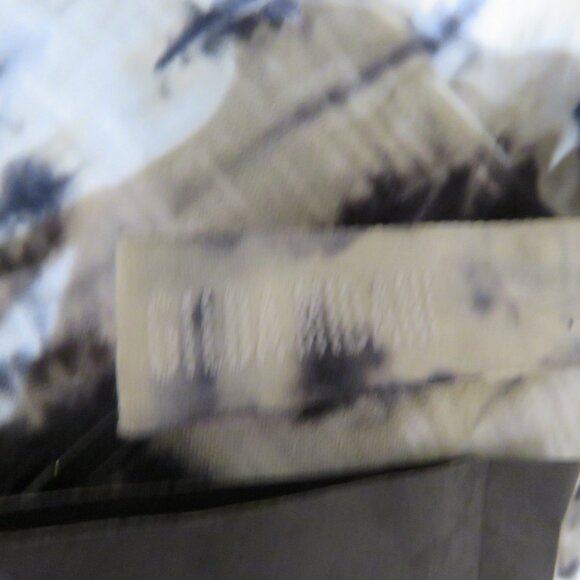 GILDA MIDANI Maria Maxi Dress in Black White Tie Dye Lagenlook Artsy Boho NWT - Picture 16 of 16